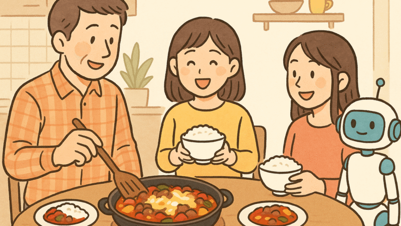晩ごはんに困ったら…AIに聞いてみるのもアリかも⁉️