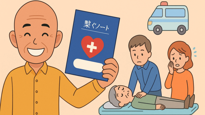 いざというとき、命をつなぐ「つなぐノート」って知ってますか？
