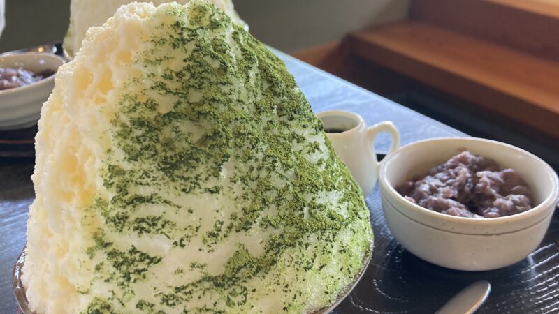『ほうらく堂』のかき氷🍧食べてきました