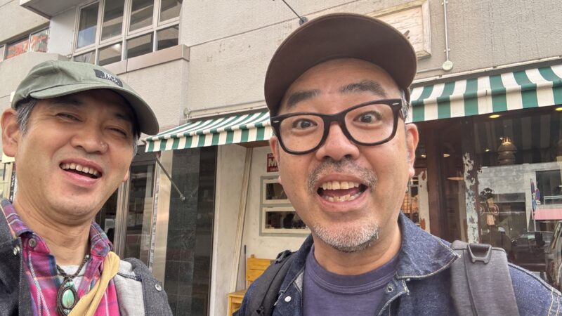 嬉し～！　東京から友人が会いに来てくれました！　そして　レジェンドなお店を訪問