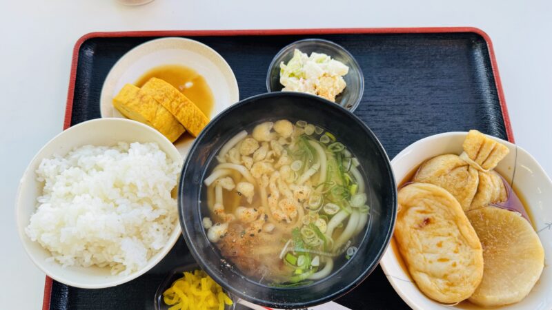 皆さんはモーニング行きますか？　うどんとおでんってどうでしょうか