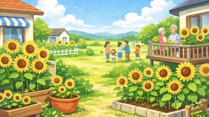 「ひまわりひまわりプロジェクト5年目です｜きっかけは戦争とコロナ禍、そして、今も続ける理由