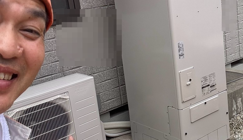 案外お客さんは気がついてない？　温水器って今やめっちゃ電気代高いんですよ💦