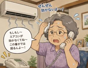 「エアコン故障かな？」と思った時に確認していただきたい事書いてみました